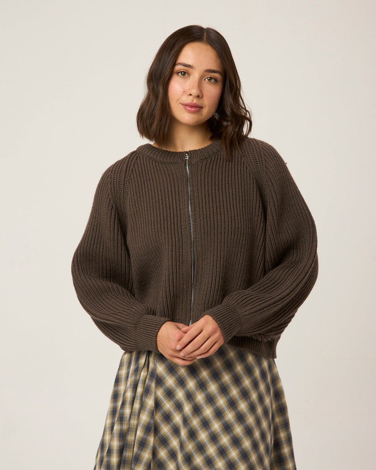 Beckett Zip Through Cardigan