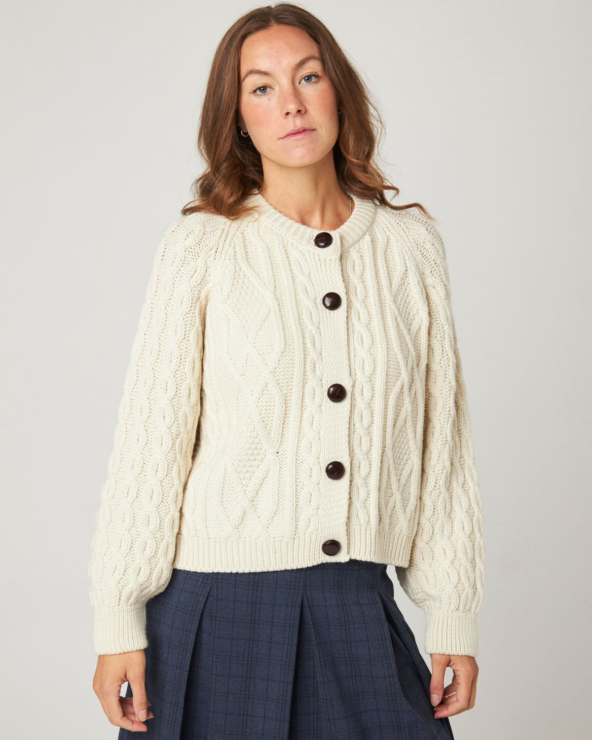 Beckett Cable Knit Cardigan