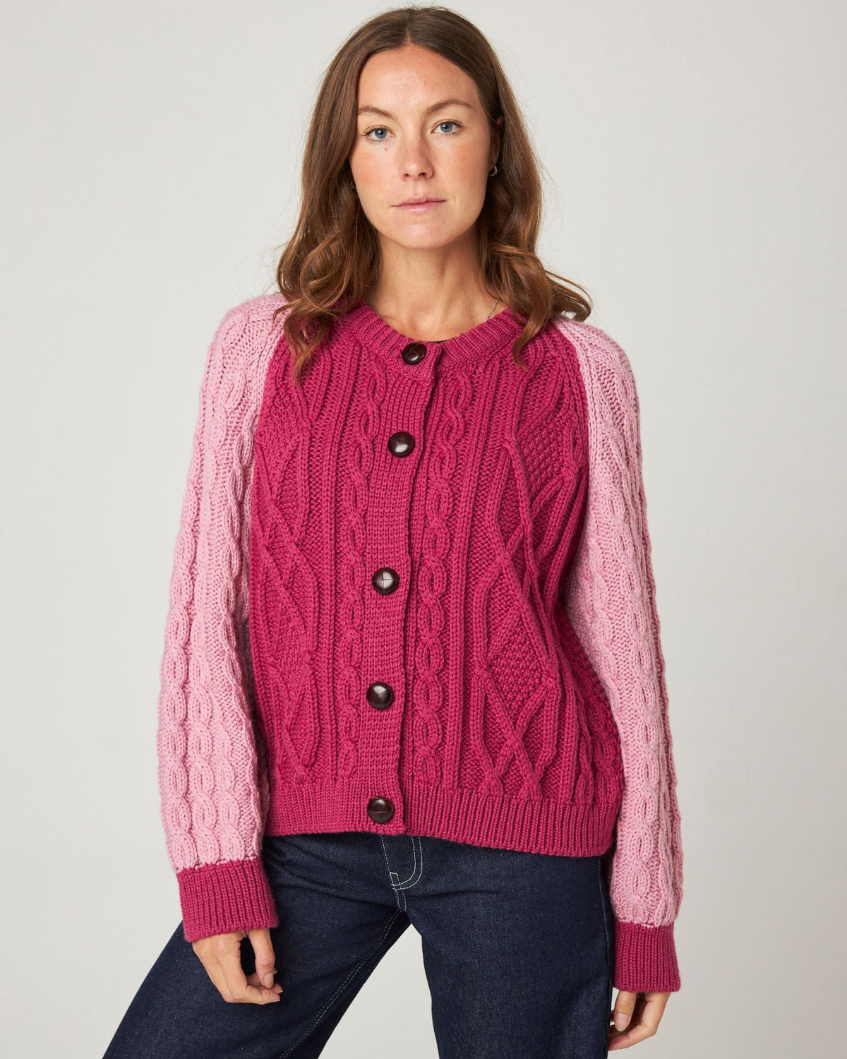 Beckett Cable Knit Cardigan